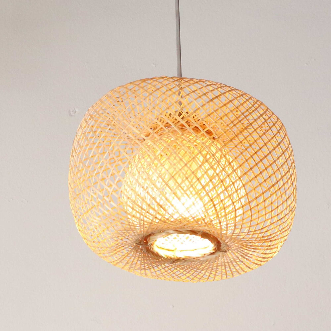 KUN YA DA - Bamboo Pendant light (12 Inches)