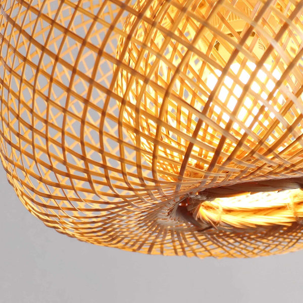 KUN YA DA Bamboo Pendant light (12 Inches)
