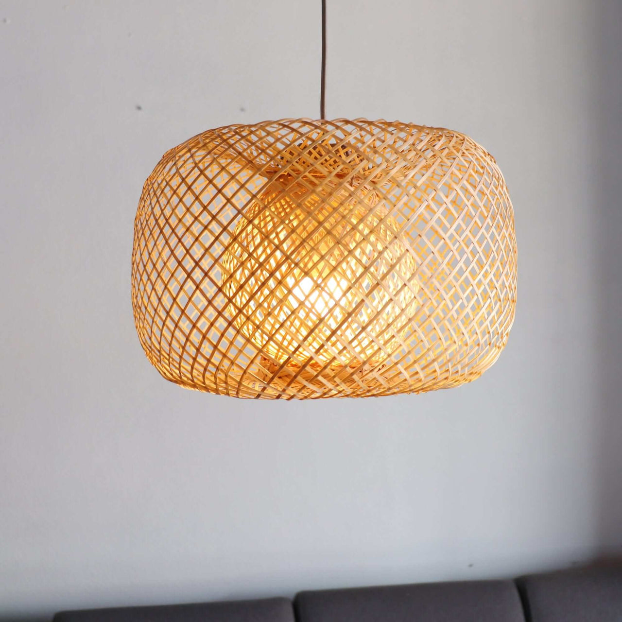 KUN YA DA - Bamboo Pendant light (12 Inches)