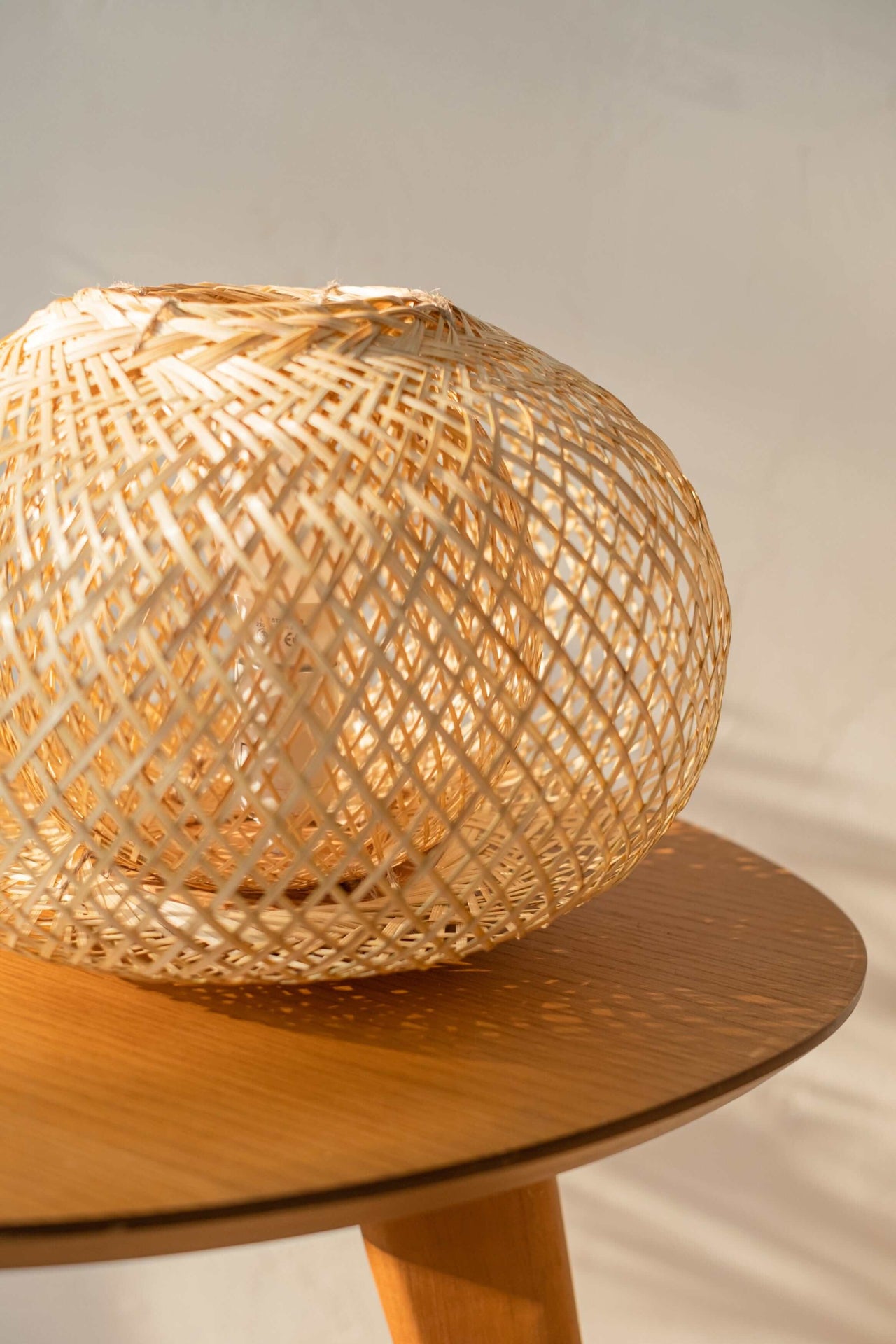 NA WA - Bamboo Boho Table Lamp