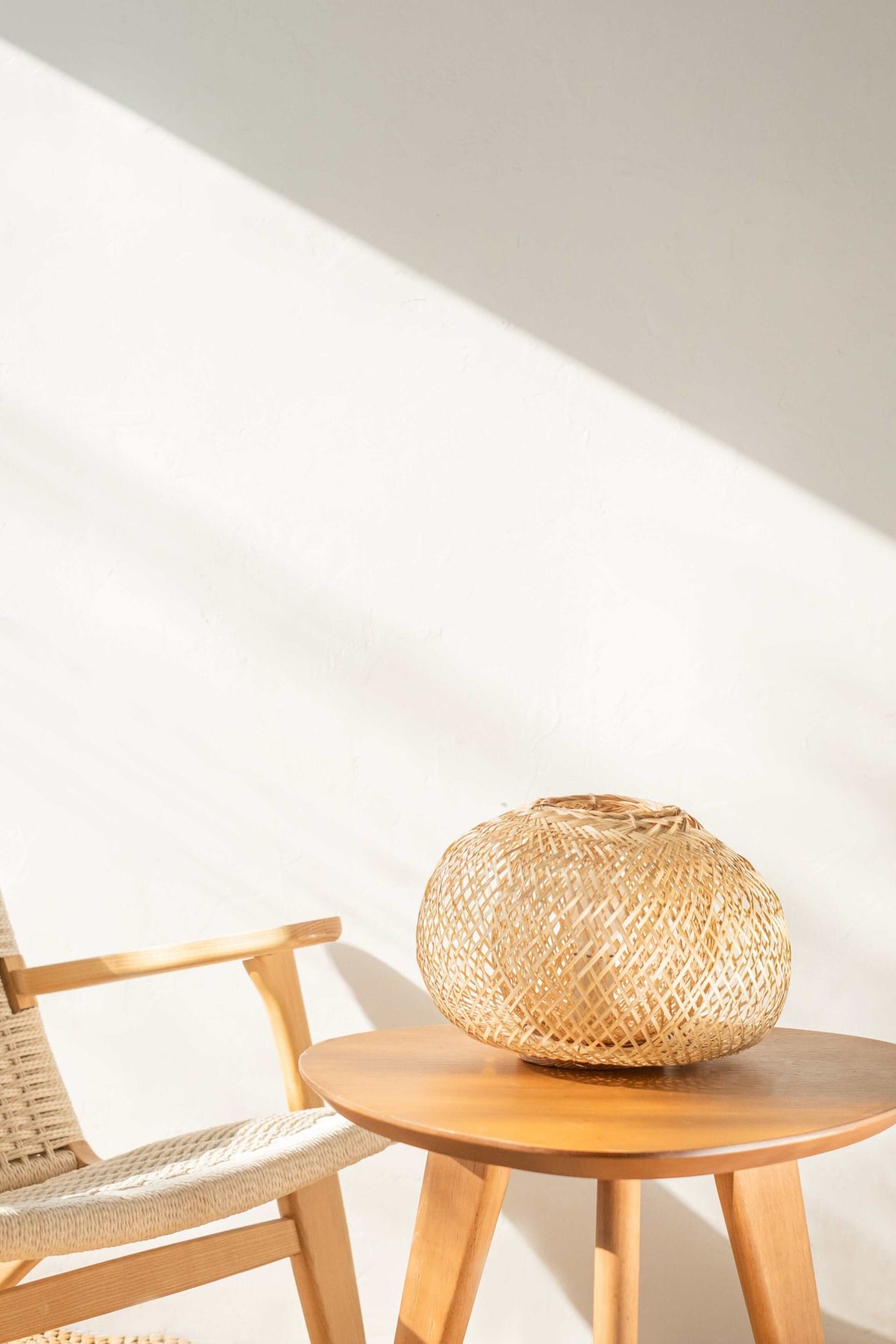 NA WA - Bamboo Boho Table Lamp