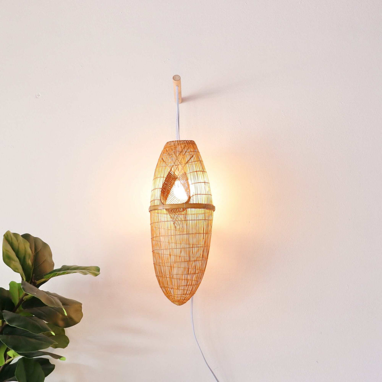 AURA - Boho Wall Sconce (19-20 Inches)