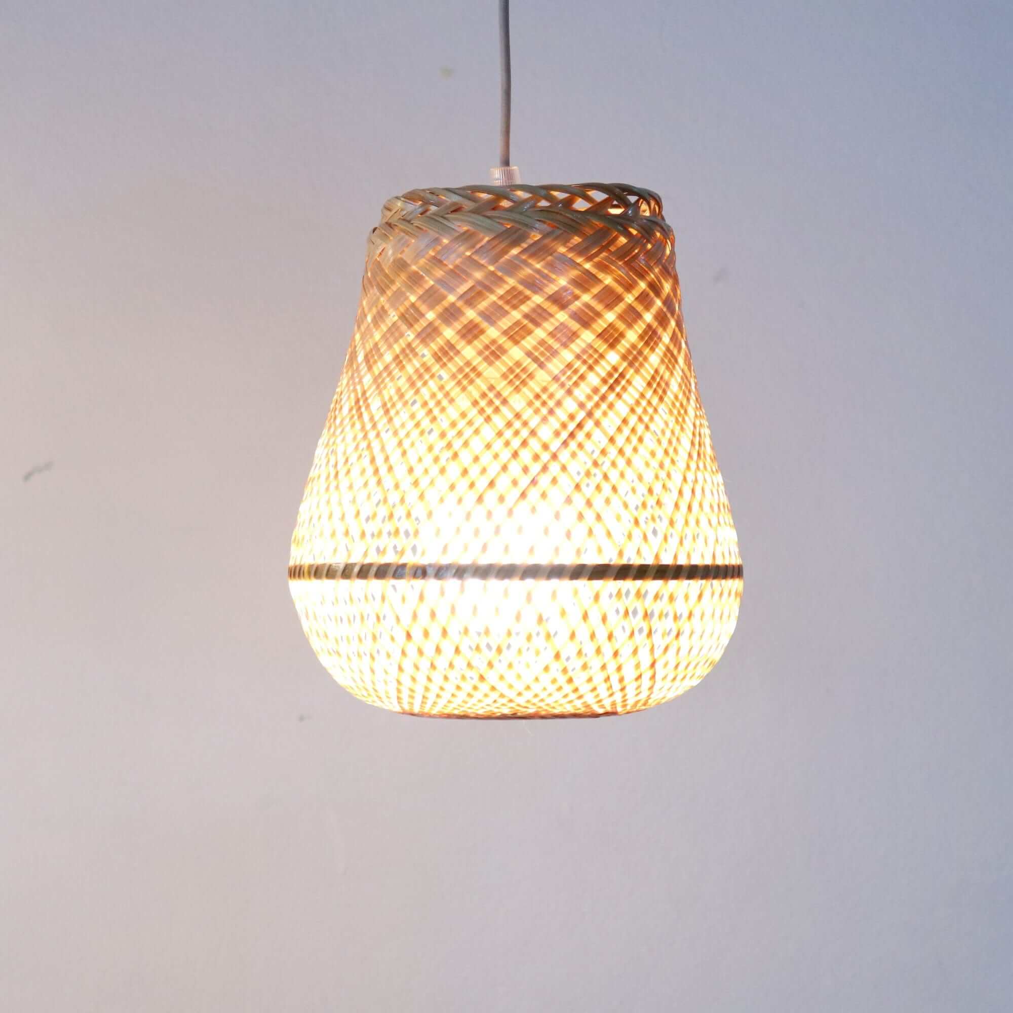 NAT - Bamboo Pendant Light (7 x 7.5 inch)