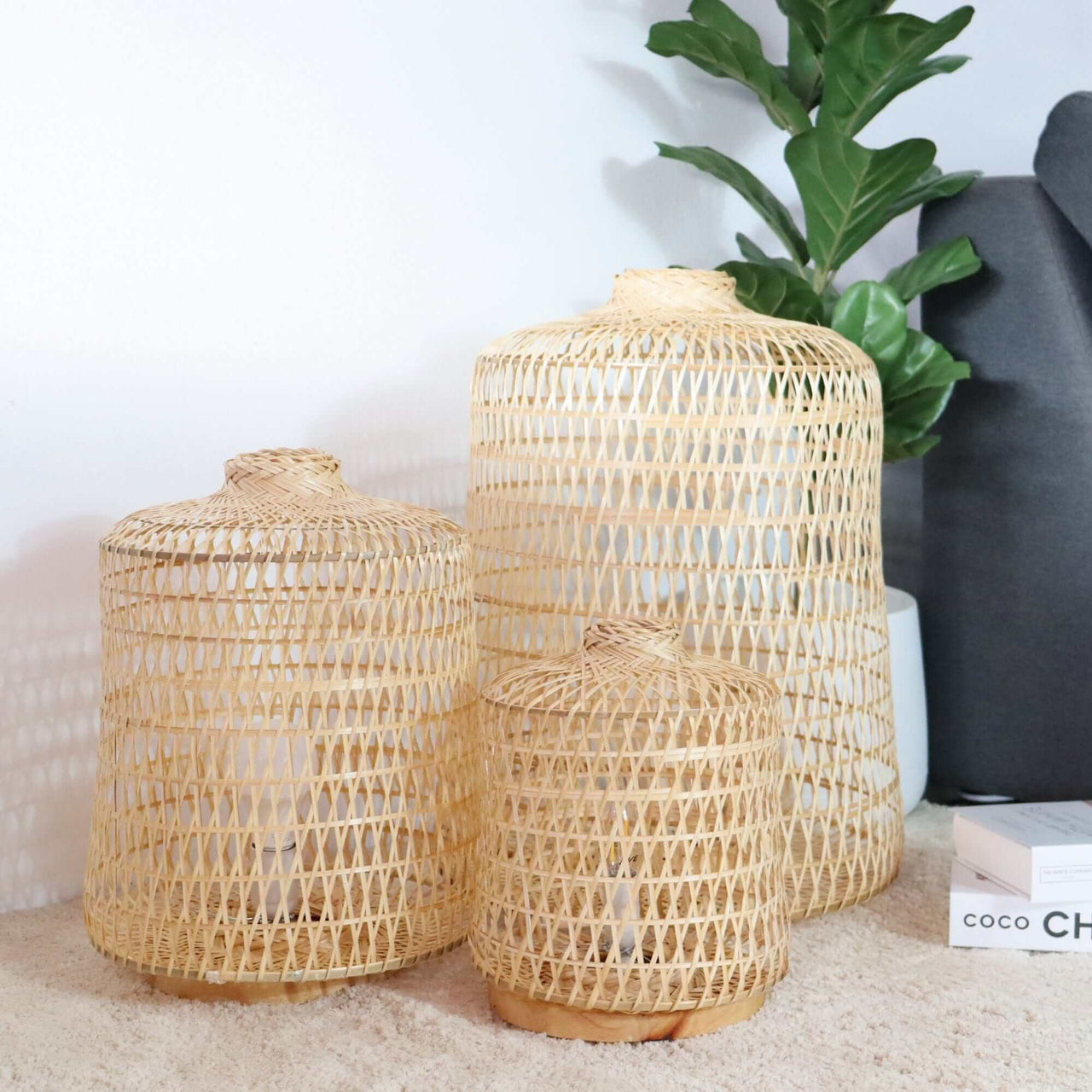 NIT CHA MON - Boho Floor Lamp (3 Sizes)