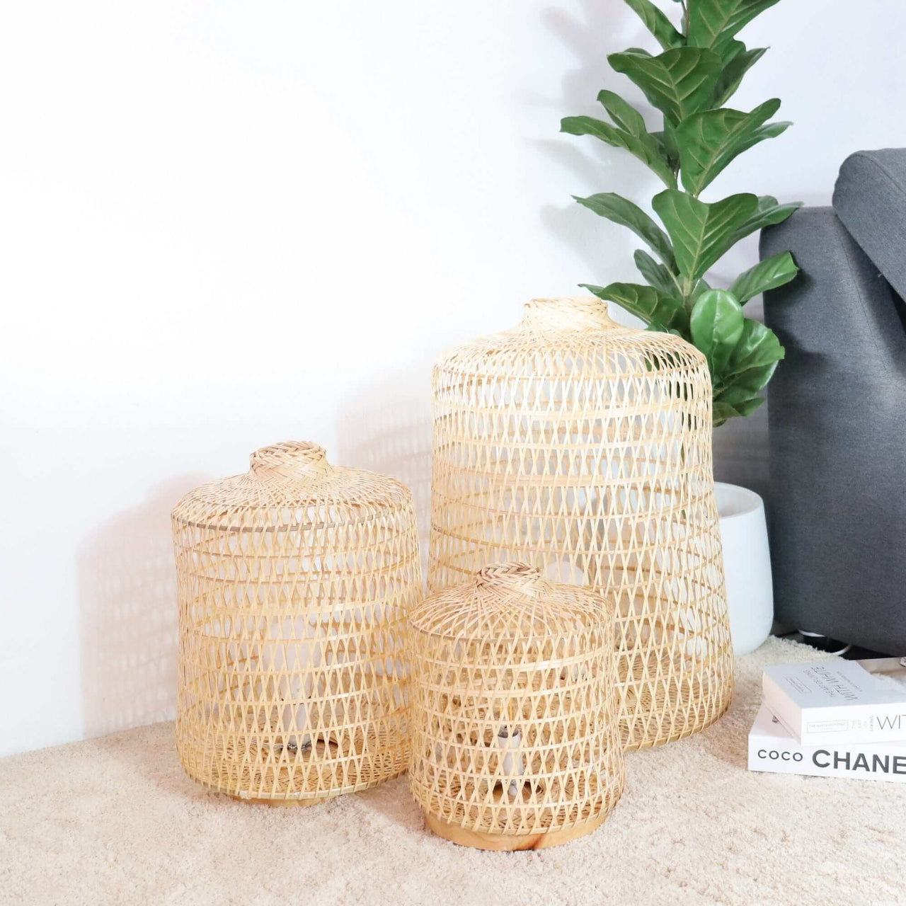 NIT CHA MON - Boho Floor Lamp (3 Sizes)