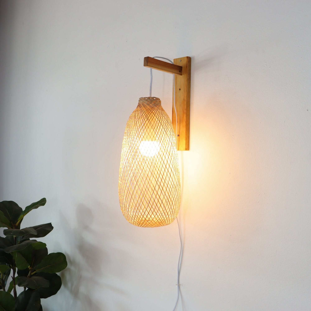 PERIN - Boho Wall Sconce (Plug In)