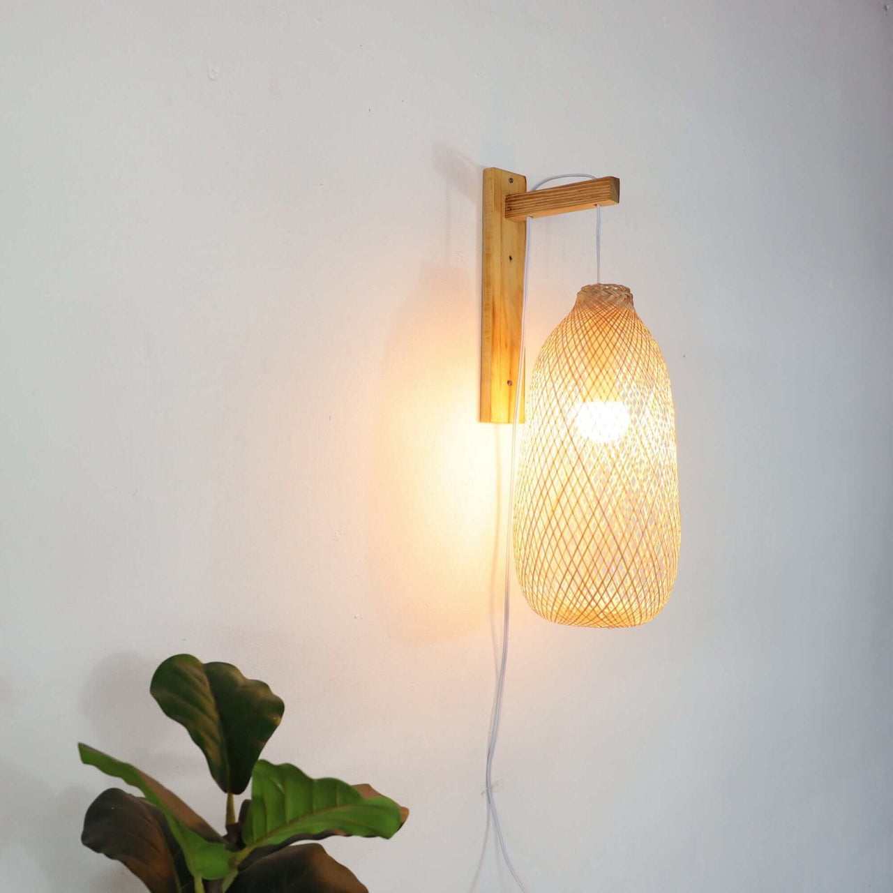 PERIN - Boho Wall Sconce (Plug In)