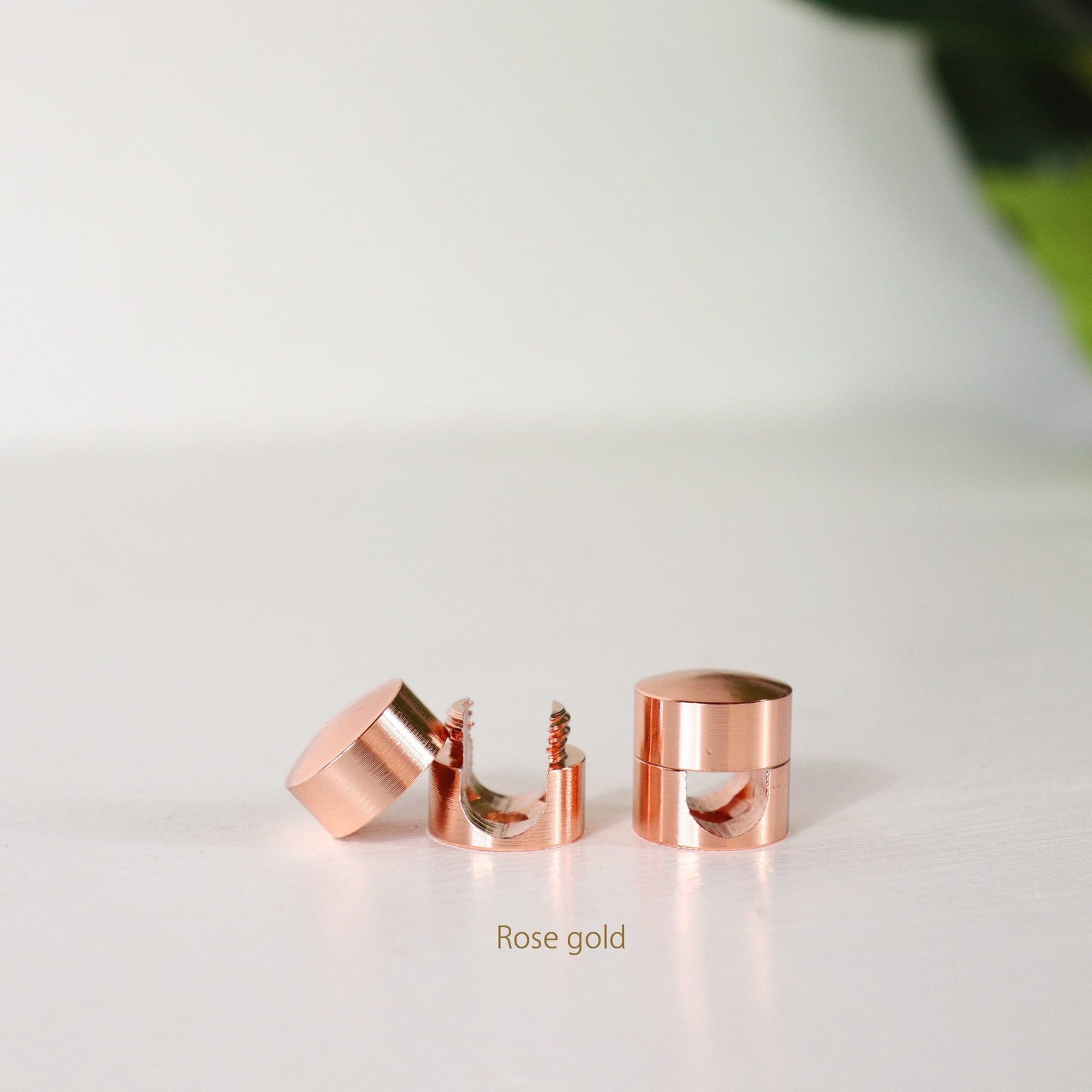 Rose Gold Chandelier Lighting & Cable Organizer Clips