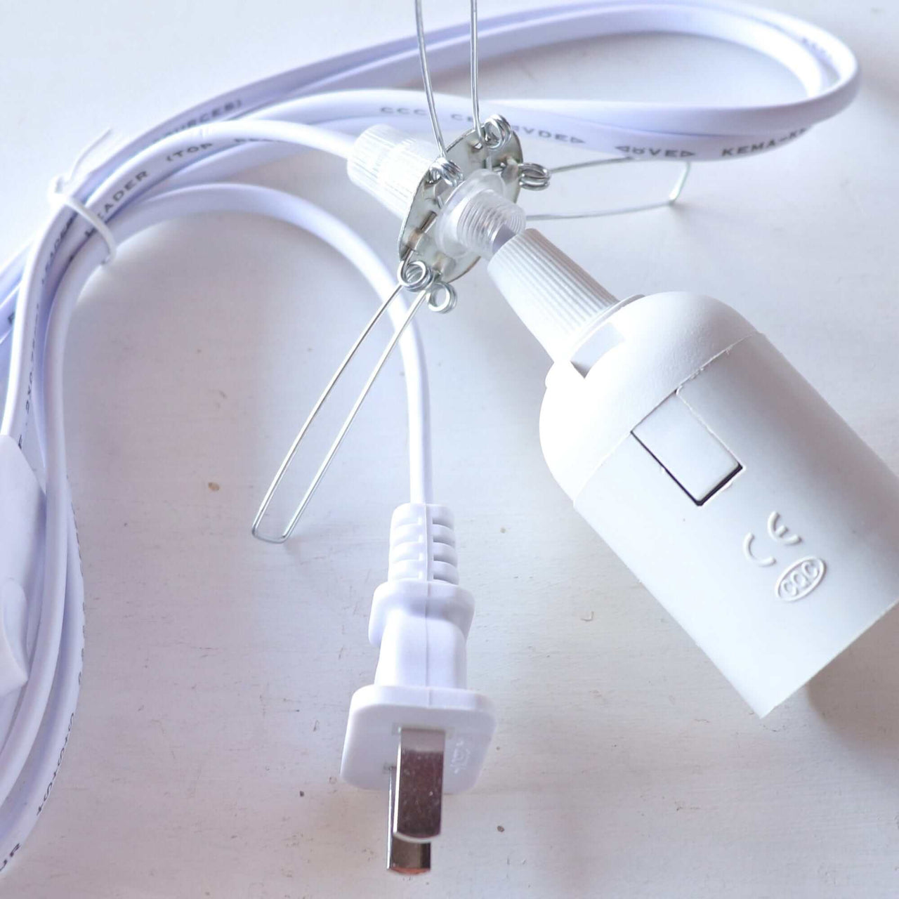 US Plug-in Lamp kit with switch for Pendant Light