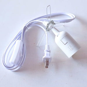 US Plug-in Lamp kit with switch for Pendant Light