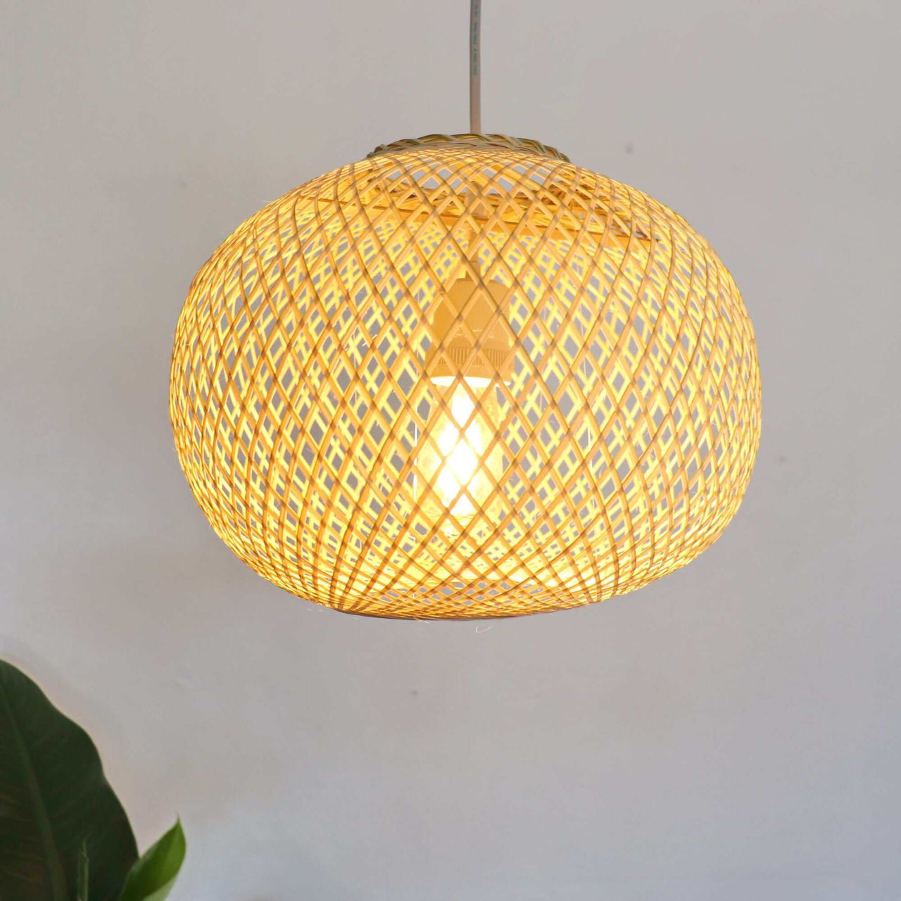 WAN - Bamboo Pendant Light (20 cm)