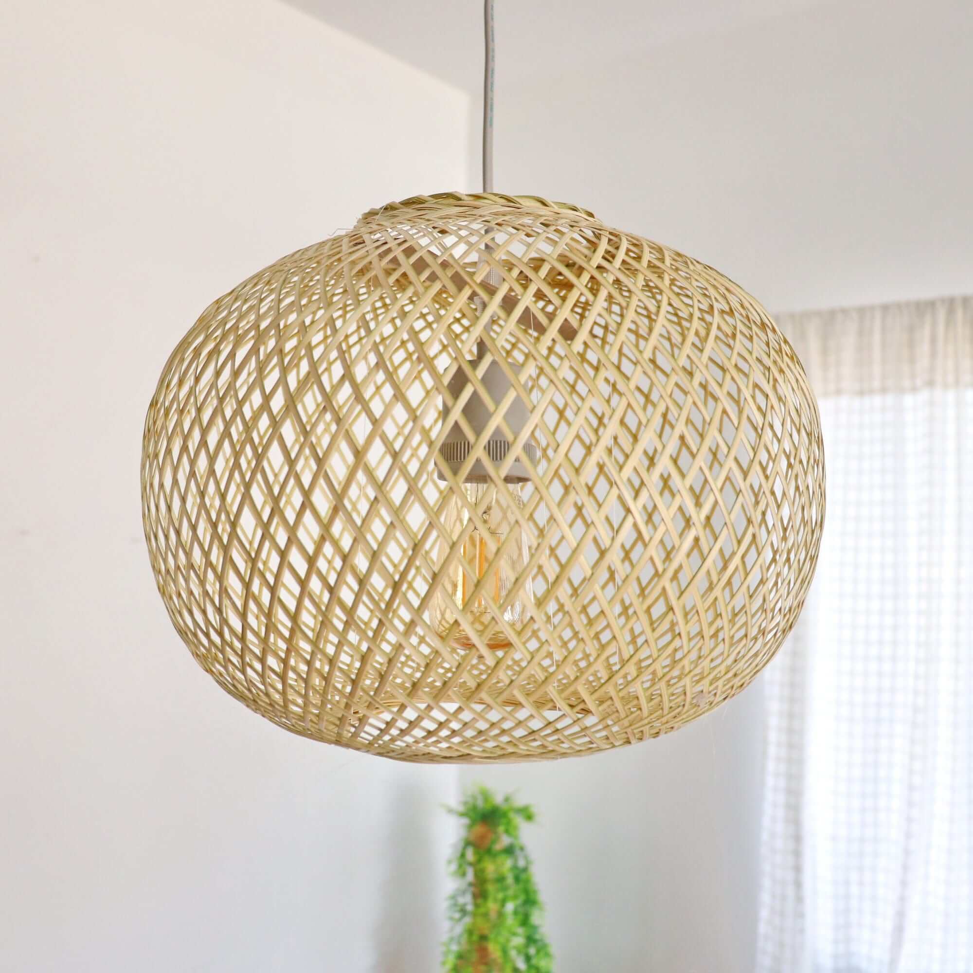 WAN - Bamboo Pendant Light (20 cm)