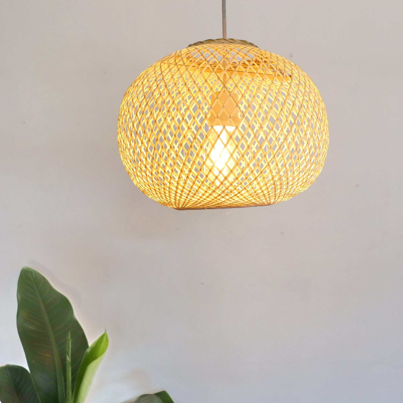WAN - Bamboo Pendant Light (20 cm)