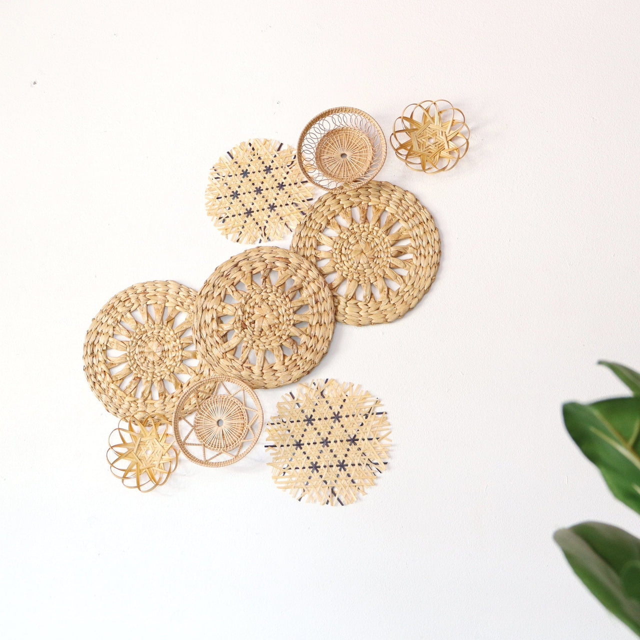 PA NEE - Wall Hanging Art Decor Set of 9