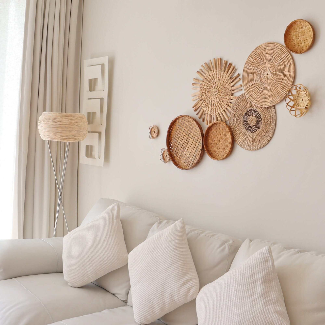 A PA - Boho Wall Art Décor Hanging (Set of 9)