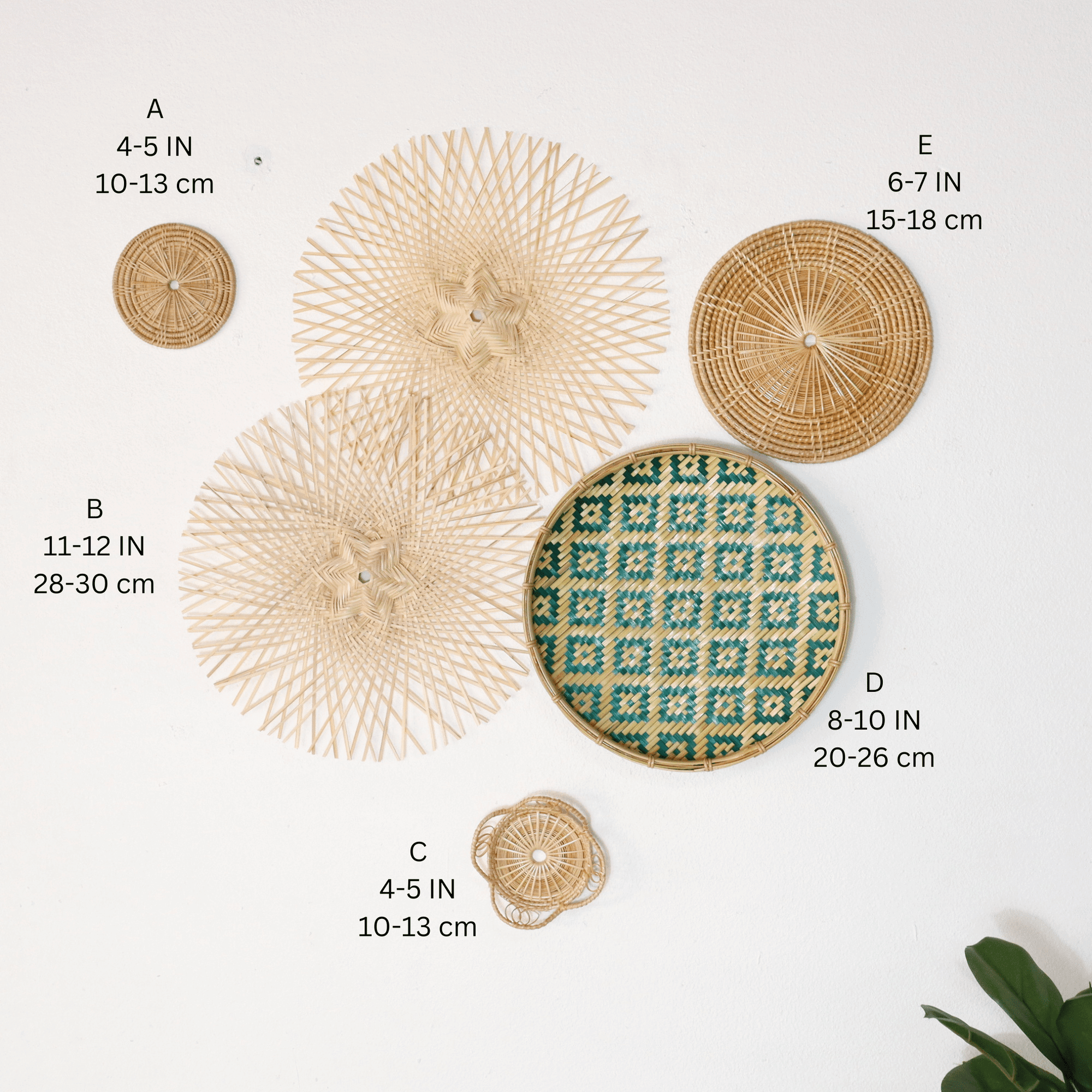THAIHOME Wall Decor A RIN Mix-and-Match Wall Decor (Set of 6)