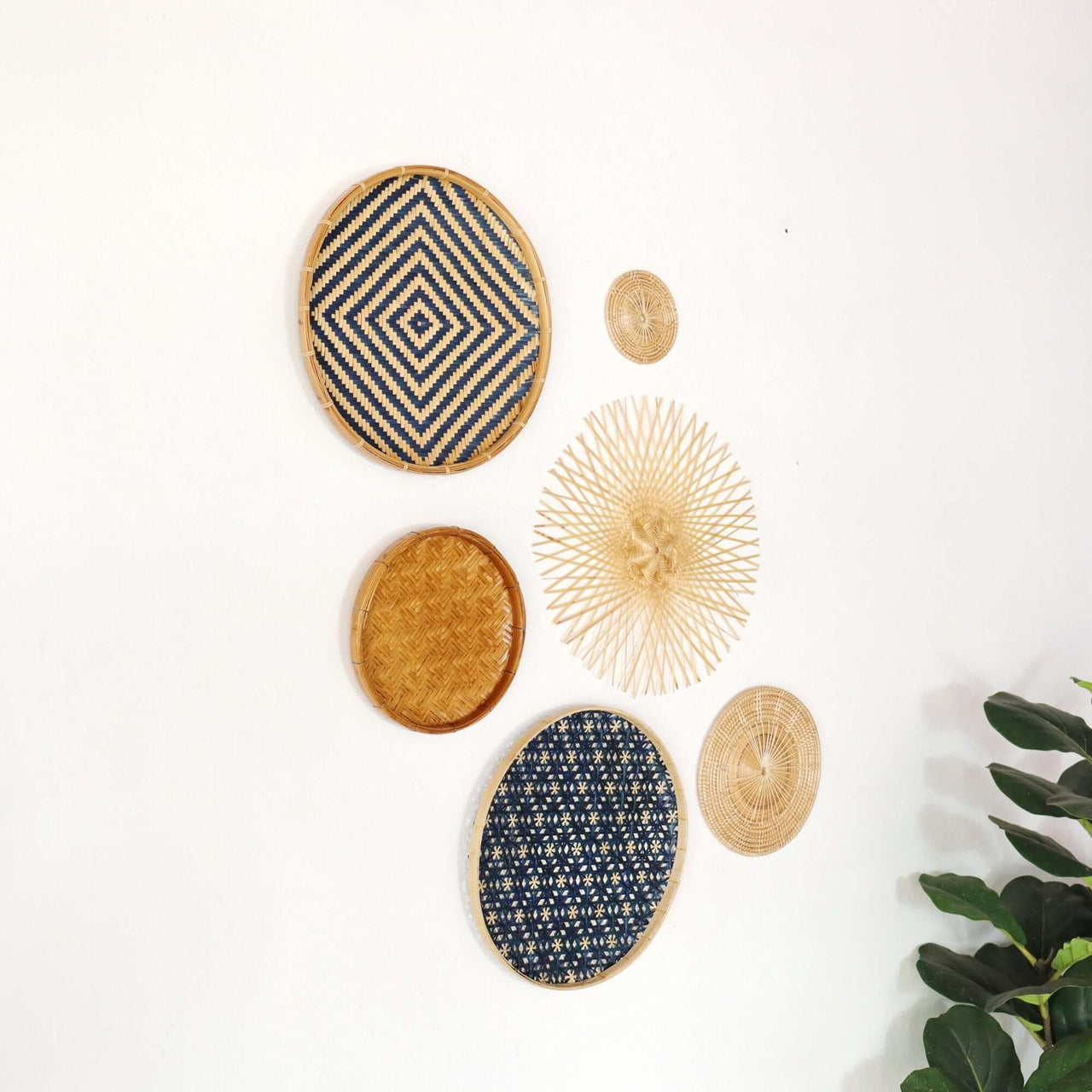 JONG LUCK - Wall Art Decor Hanging (Set of 6)