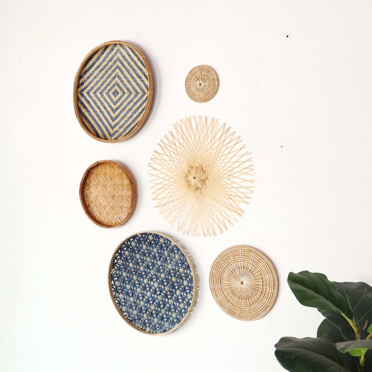 JONG LUCK - Wall Art Decor Hanging (Set of 6)