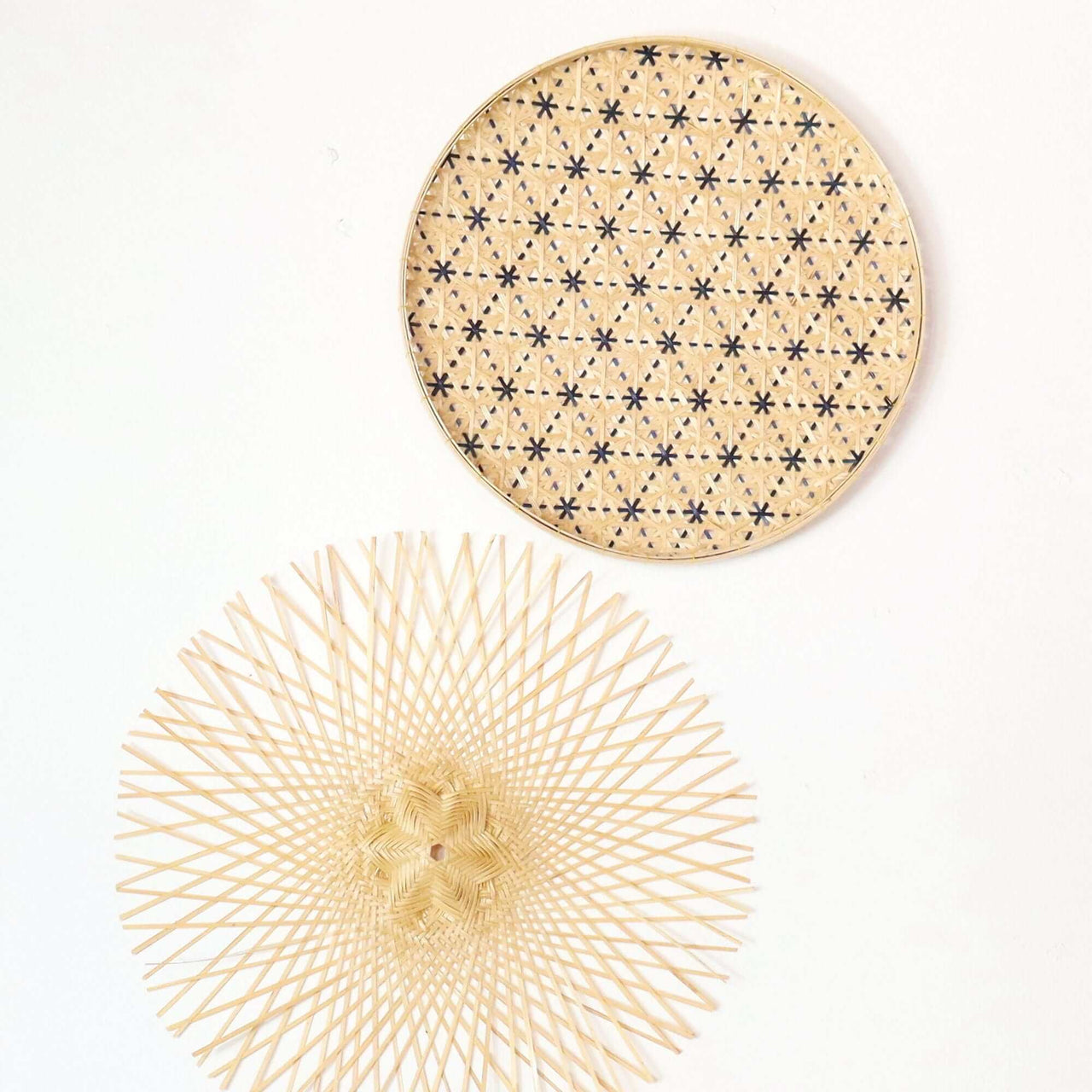 KEM MA PAT- Bamboo Woven Wall Hangings (Set of 3)