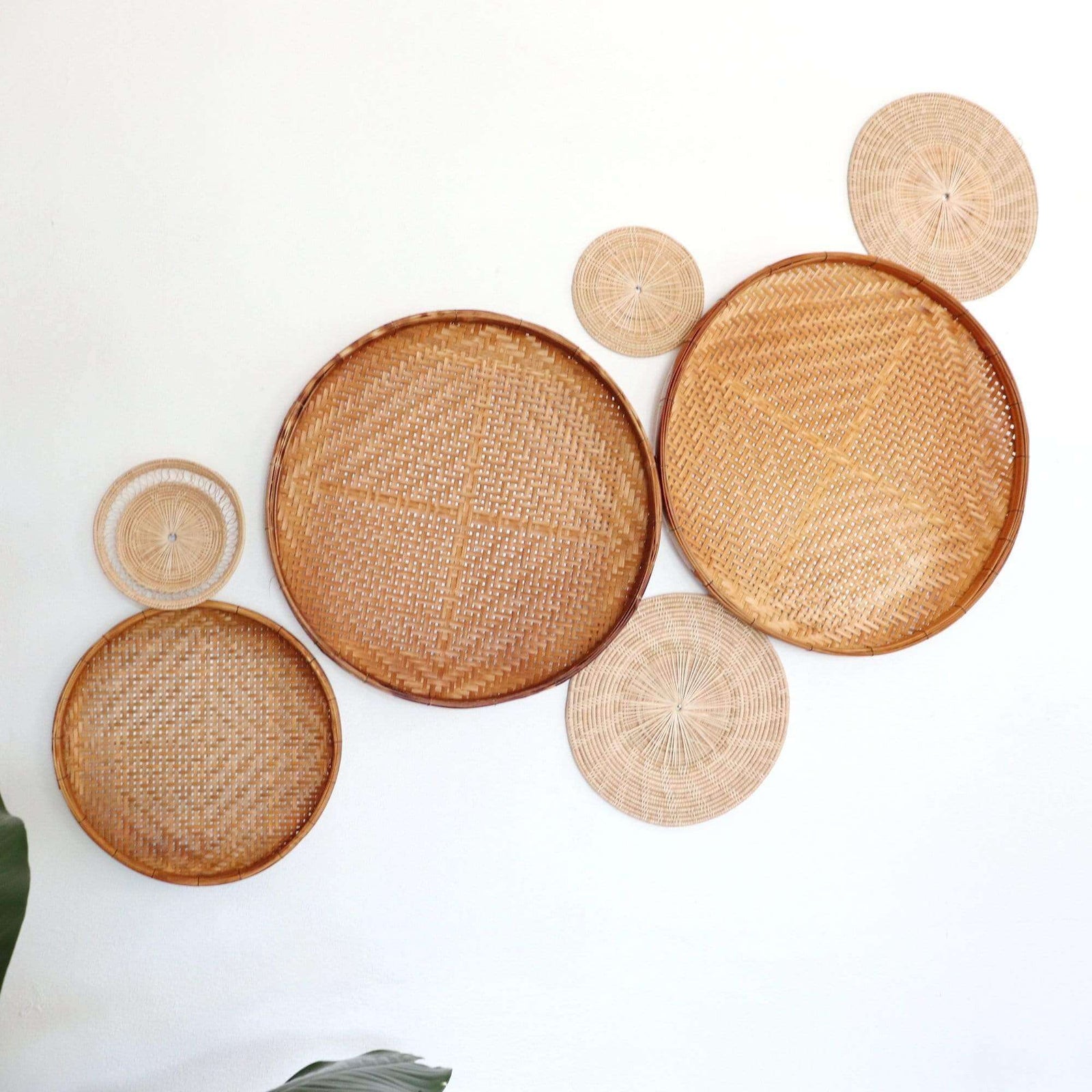 PRAN LA DA - Wall Hanging Décor Set of 7