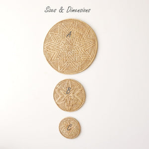 RA NEE - Wall Hanging Décor Set of 3