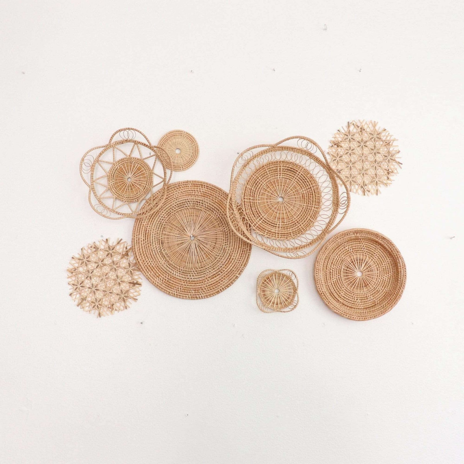 TER CHAN - Boho Wall Hanging Décor (Set of 8)