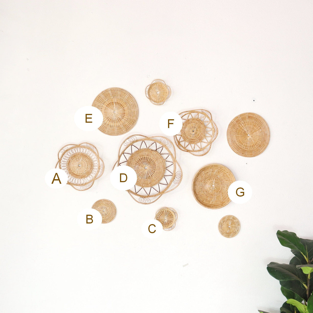 THA YA PON - Wall Decor (Set of 10)
