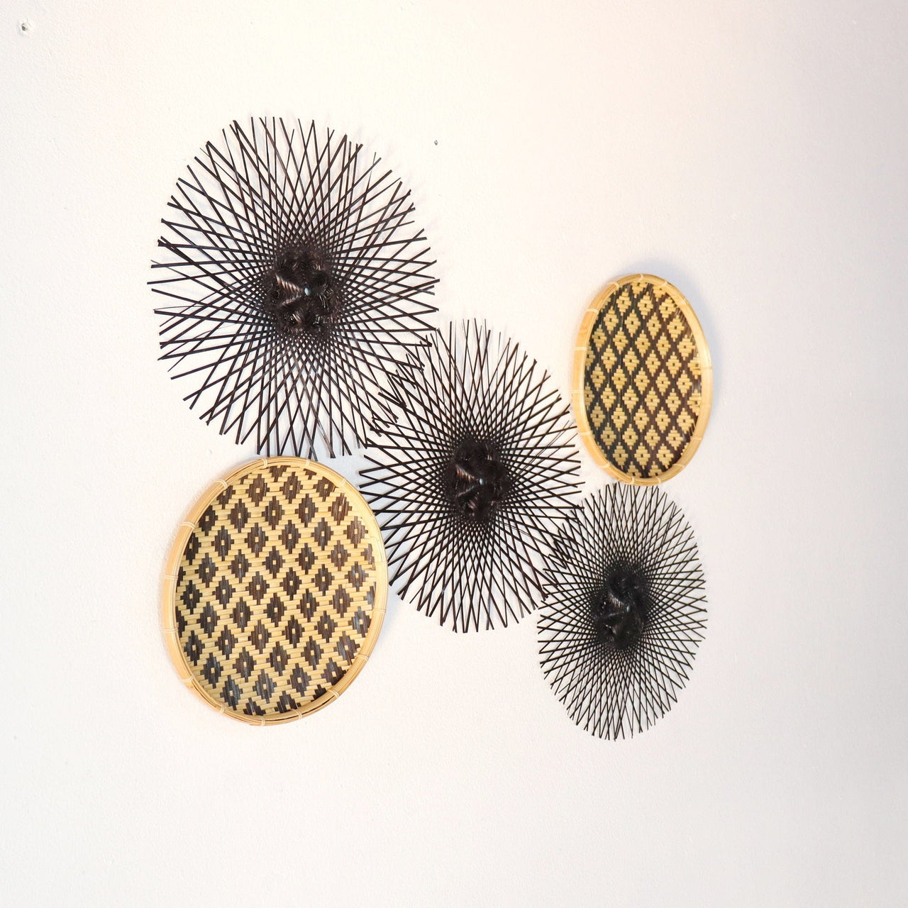 TI TA MON- Wall Hanging Décor Set of 5