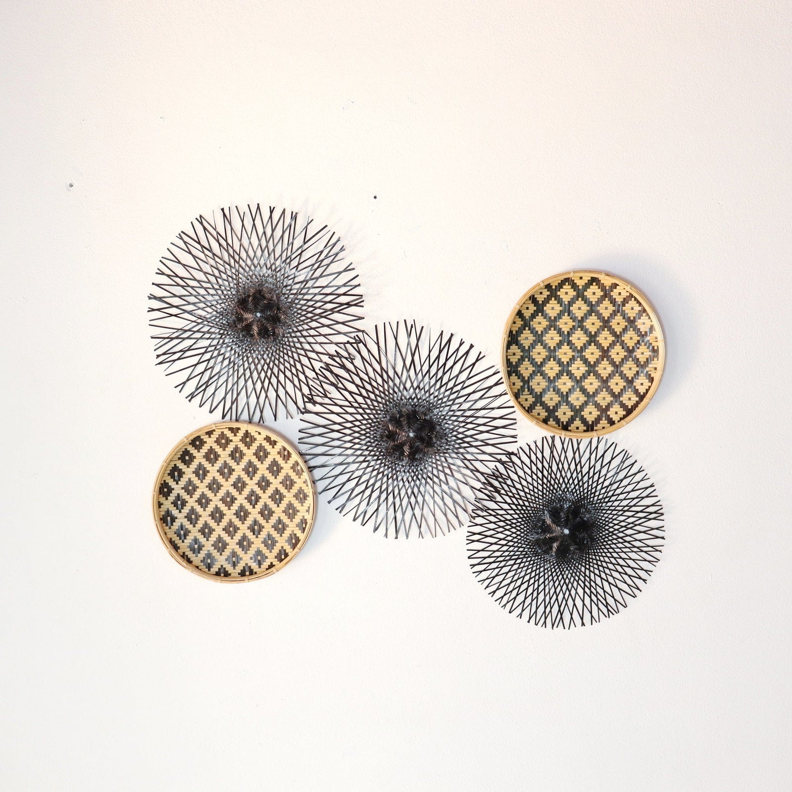 TI TA MON- Wall Hanging Décor Set of 5