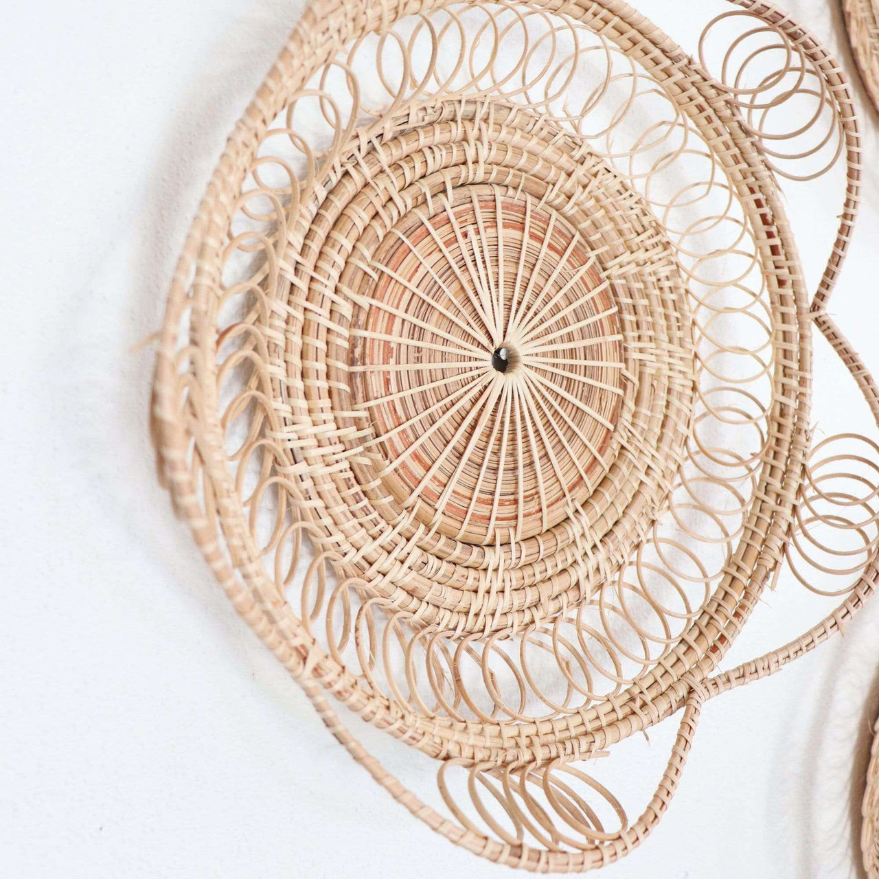 WAN JAI - Rattan Wall Hanging Décor (Set of 3)