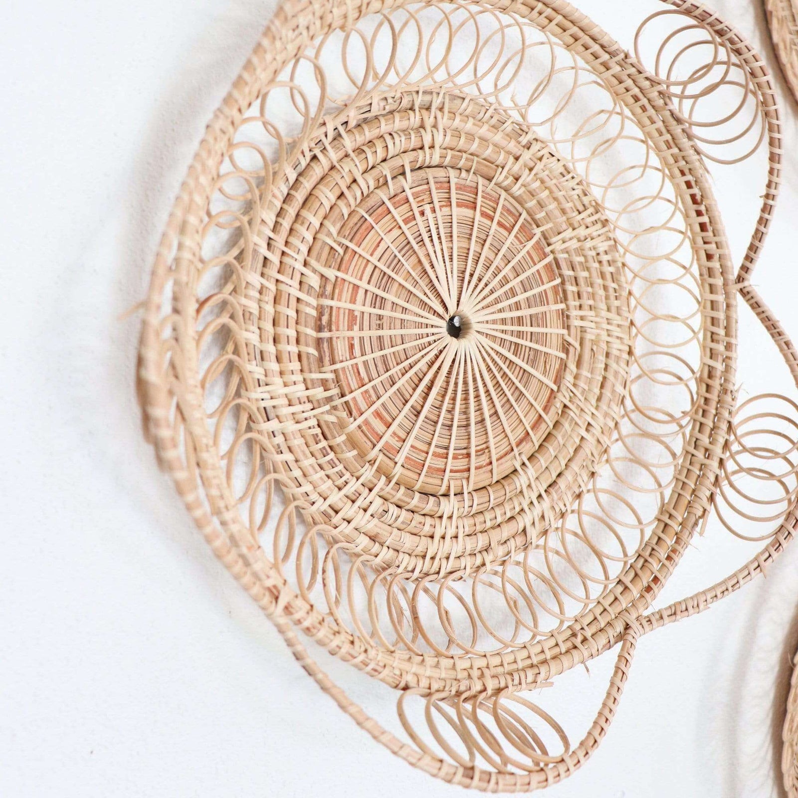 WAN JAI - Rattan Wall Hanging Décor (Set of 3)