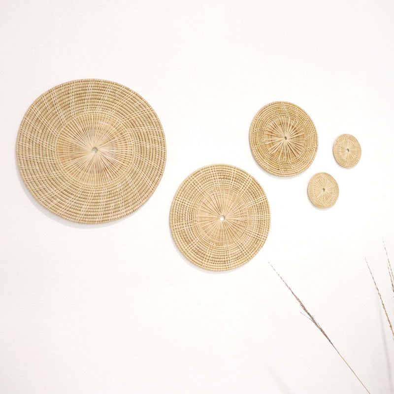 RATTAN WALL DECOR WOVEN WARRADA WALL ART (New Range)